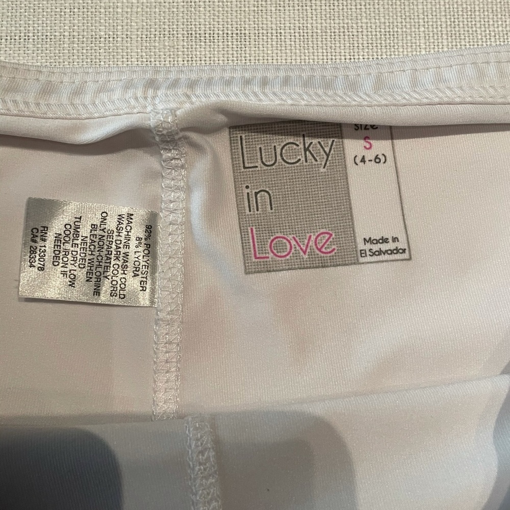 Tennis skirt lucky in love